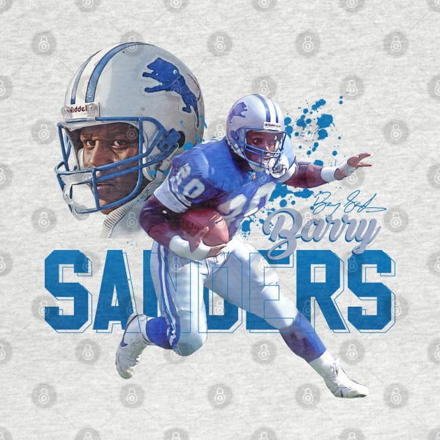 Barry Sanders by Juantamad